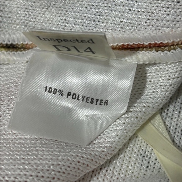 St. John Sport Halter Top Multi Floral Leopard Print Lined Bust Tie Back Sz P XS - Picture 7 of 7